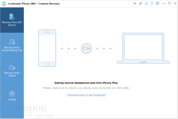 Coolmuster Iphone Sms Contacts Recovery Screenshot