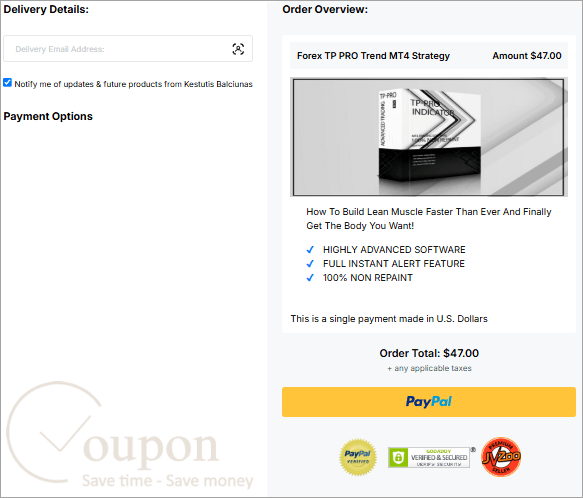 Forex Tp Pro Trend Mt4 Strategy Coupon Code