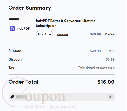 Indypdf Coupon Code