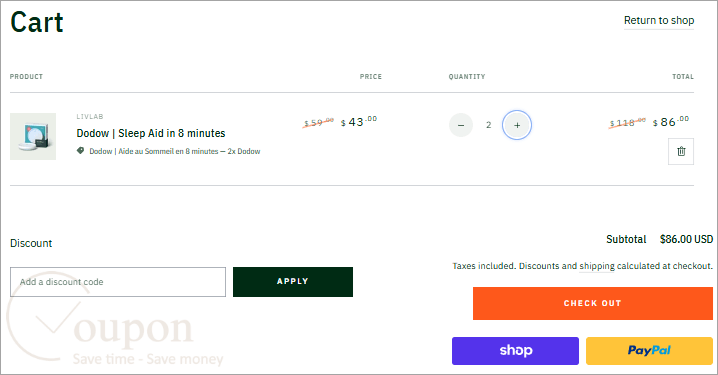 Livlab Coupon Code