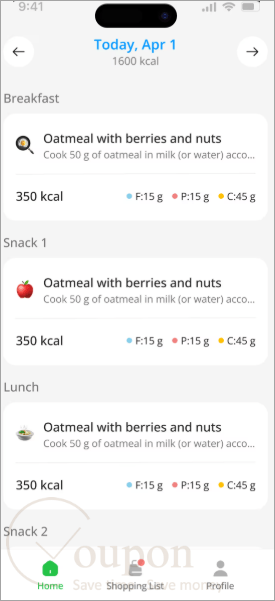 Planeat Screenshot
