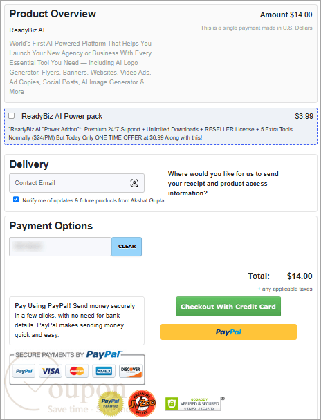 Readybiz Ai Coupon Code