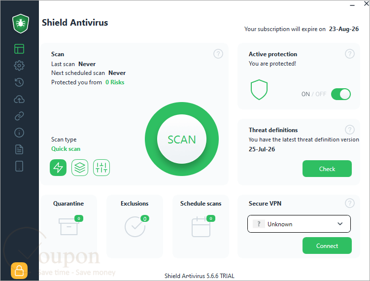 Shield Antivirus Screenshot