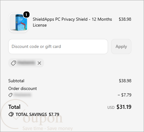 Shieldapps Pc Privacy Shield Coupon Code