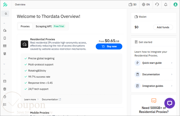 Thordata Screenshot