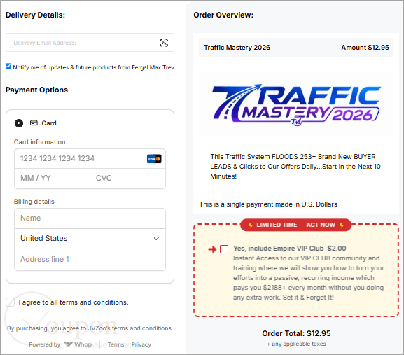 Traffic Mastery Discount Code
