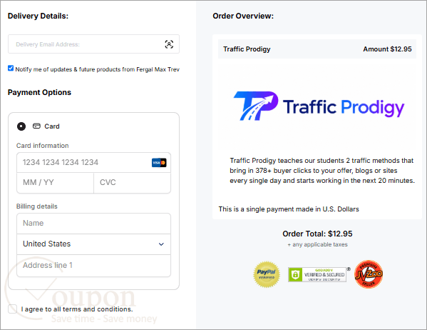 Traffic Prodigy Coupon Code