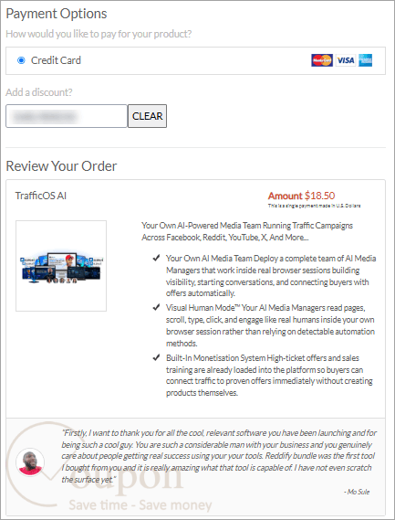 Trafficos Ai Coupon Code