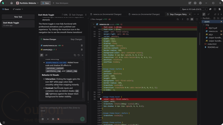 Verdent Ai Screenshot