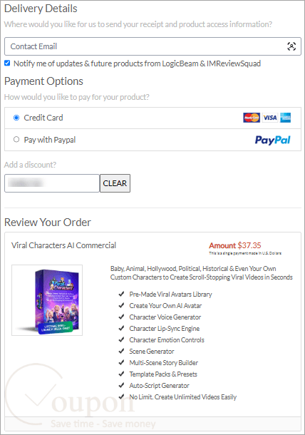 Viral Characters Ai Coupon Code