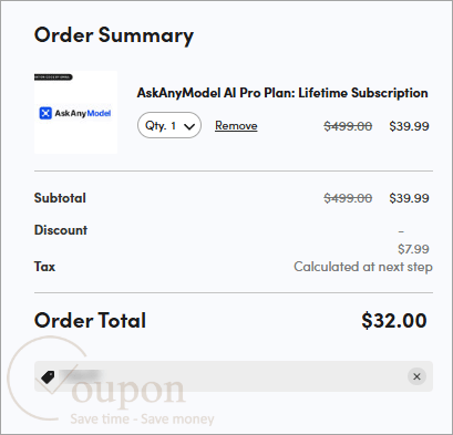 Askanymodel Coupon Code