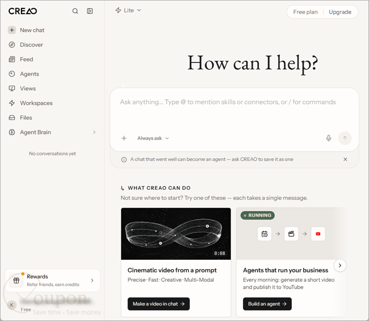 Creao Ai Screenshot
