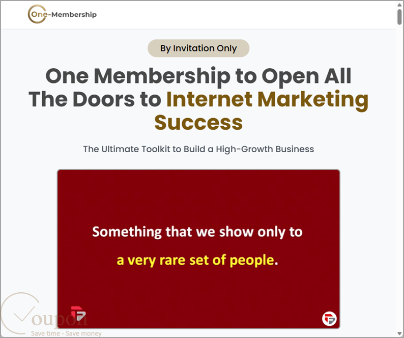 Onemembership Screenshot