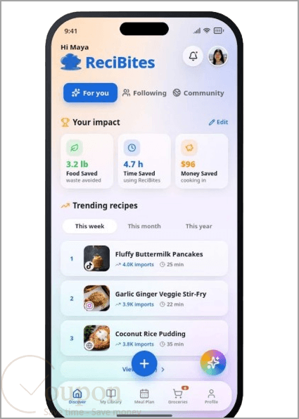 Recibites Screenshot