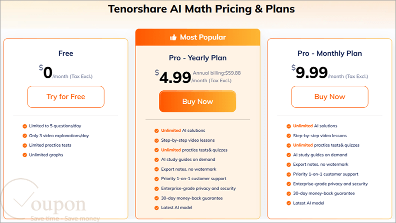 Tenorshare Ai Math Discount Code
