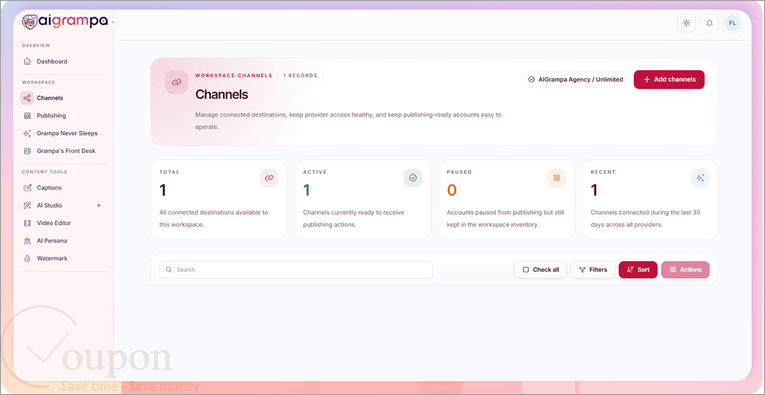 Aigrampa Screenshot