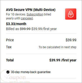Avg Secure Vpn Discount Code