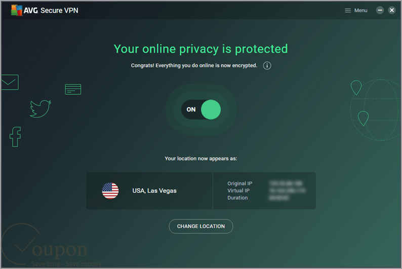 Avg Secure Vpn Screenshot