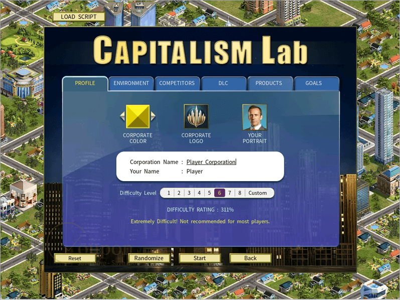 Capitalism Lab Screenshot