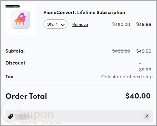 Pianoconvert Coupon Code