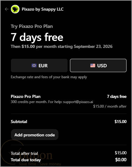 Pixazo Promo Code