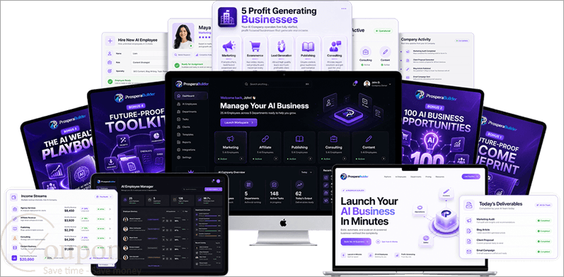 Prosperabuilder Screenshot