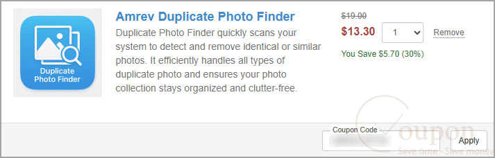 Amrev Duplicate Photo Finder Coupon Code