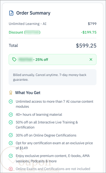 Blockchain Council Coupon Code