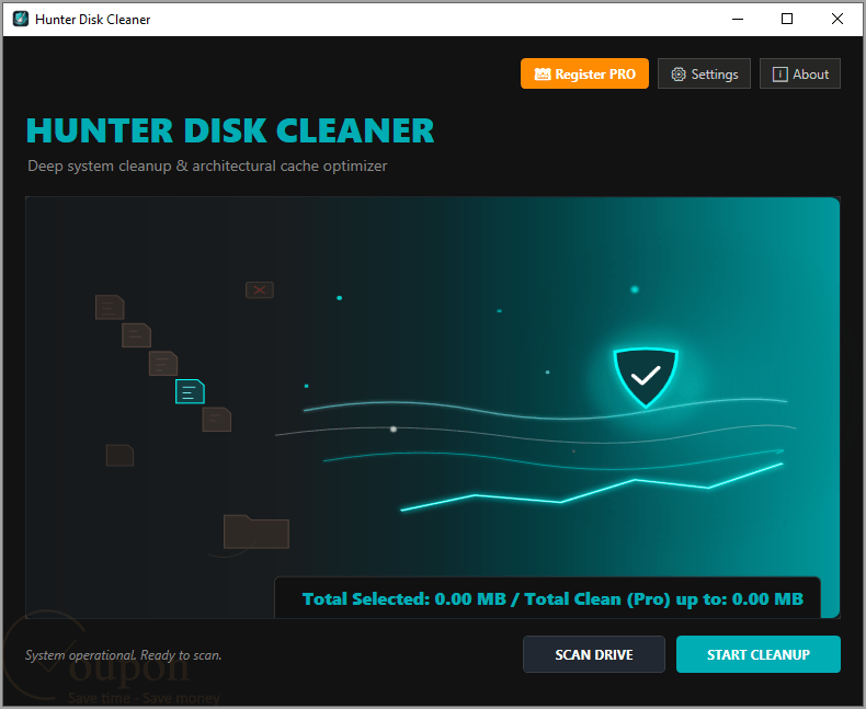 Hunter Disk Cleaner Screenshot