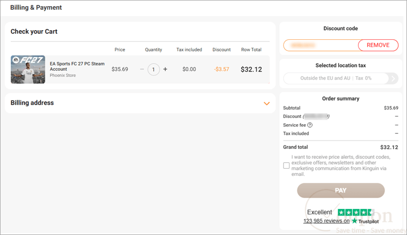 Kinguin Coupon Code