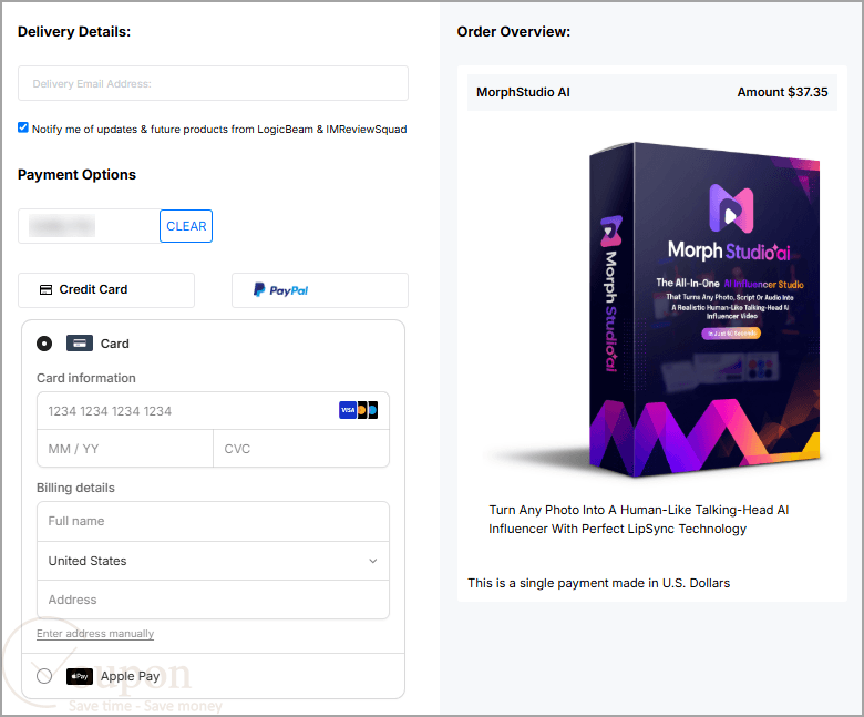 Morphstudio Ai Coupon Code