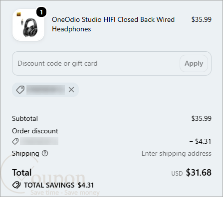 Oneodio Coupon Code