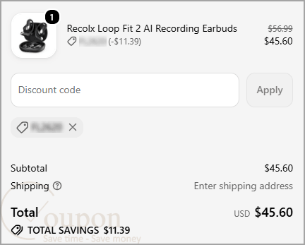 Recolx Coupon Code