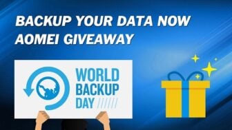 AOMEI World Backup Day Giveaway & Deal