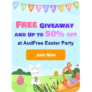 AudFree Happy Easter Sales: Up to 50% Off + Free Giveaway