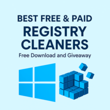 Best Free & Paid Registry Cleaners – Review & Giveaway