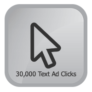 40% Off TEXT AD PLAN 9 – 30,000 CLICKS Coupon Code