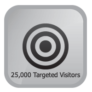 40% Off TRAFFIC PLAN 4 – 25,000 TARGETED UNIQUE VISITORS Coupon Code