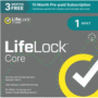 Lifelock Core Identity Theft Protection (1 Adult/15 Month Subscription)