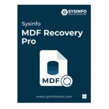 SysInfo MDF Recovery Pro Coupon May 2026 (Verified)