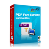 VeryPDF PDF Font Extractor Command Line – Single Personal User License